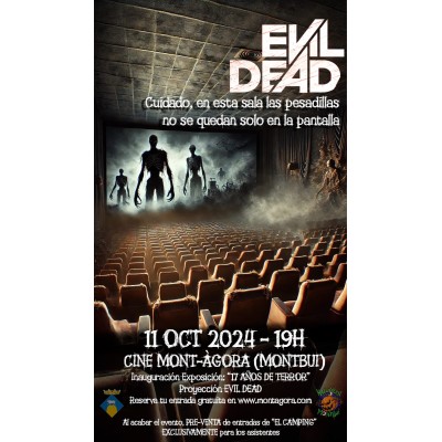 Evil Dead by Halloween Montbui